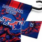 La Tech Garden Flag Custom Laurel Wreath Blue Best Selling