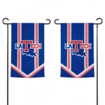 La Tech Garden Flag Customized Chevron Stripes Blue Best Selling