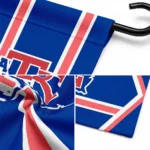 La Tech Garden Flag Customized Chevron Stripes Blue Best Selling