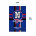 La Tech Garden Flag Customized Circle Medallion Blue Best Selling