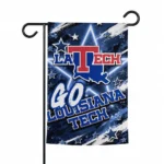La Tech Garden Flag Personalized Glowing Star Blue Best Selling