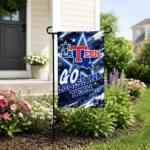 La Tech Garden Flag Personalized Glowing Star Blue Best Selling