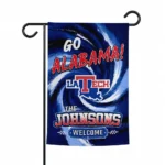 La Tech Garden Flag Personalized Swirl Vortex Blue Best Selling