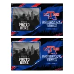La Tech House Flag Custom Framed Photo Blue Black Best Selling