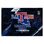 La Tech House Flag Custom Speed Slashes Blue Best Selling