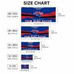 La Tech House Flag Customized Brushed Streaks Blue Best Selling