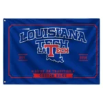 La Tech House Flag Customized Ornate Border Blue Best Selling