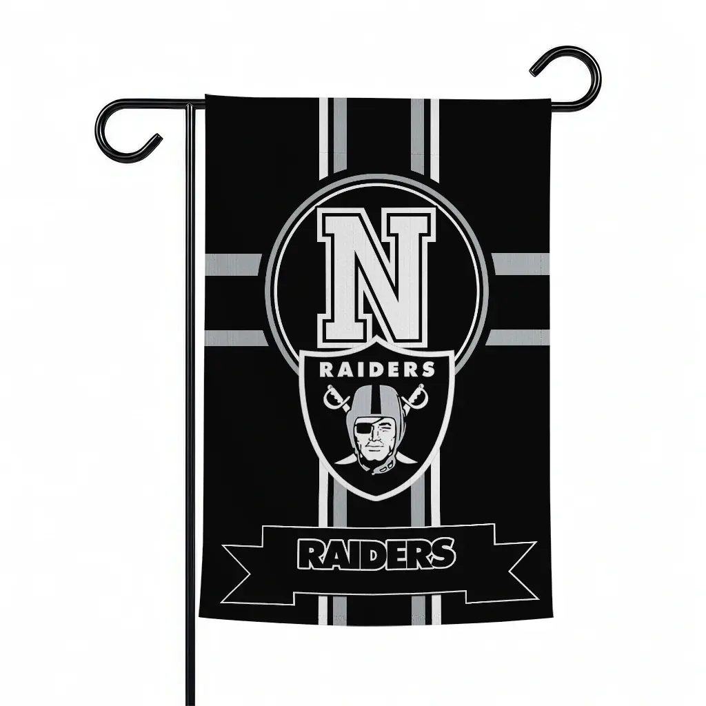Las Vegas Raiders Garden Flag Custom Circle Medallion Black Best Selling Las Vegas Raiders Garden Flag Custom Circle Medallion Black Best Selling