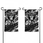 Las Vegas Raiders Garden Flag Customized Glowing Star Black Best Selling