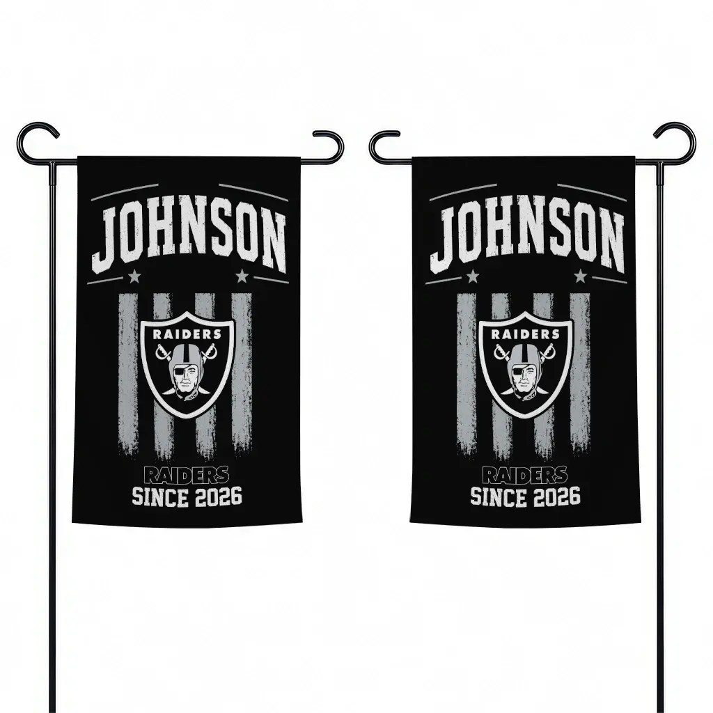 Las Vegas Raiders Garden Flag Personalized Distressed Stripes Black Fashion Forward Las Vegas Raiders Garden Flag Personalized Distressed Stripes Black Fashion Forward