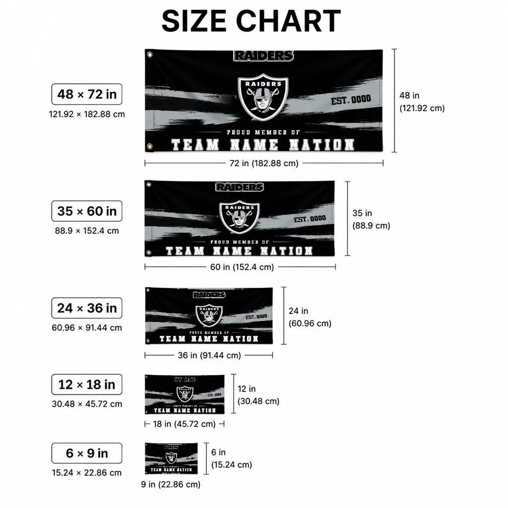 Las Vegas Raiders House Flag Custom Brushed Streaks Black High Quality Las Vegas Raiders House Flag Custom Brushed Streaks Black High Quality