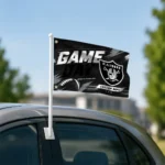 Las Vegas Raiders House Flag Customized Action Streaks Black Best Selling