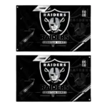 Las Vegas Raiders House Flag Personalized Speed Slashes Black Best Selling