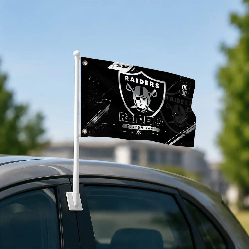 Las Vegas Raiders House Flag Personalized Speed Slashes Black Latest Model Las Vegas Raiders House Flag Personalized Speed Slashes Black Latest Model