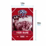 Liberty Flames Garden Flag Custom Photo Frame Red Best Selling
