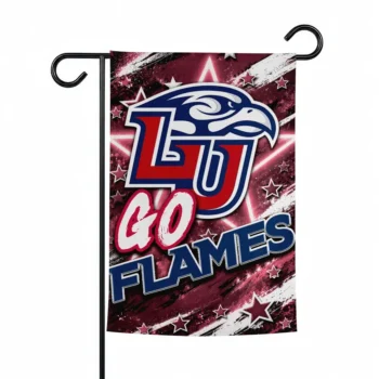 Liberty Flames Garden Flag Personalized Glowing Star Red Best Selling