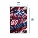 Liberty Flames Garden Flag Personalized Glowing Star Red Best Selling