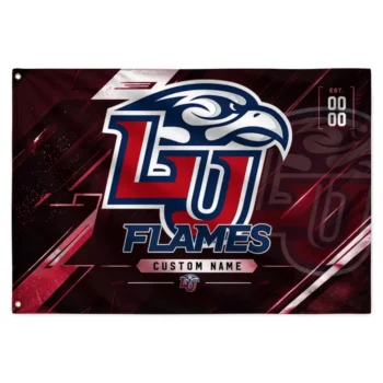 Liberty Flames House Flag Custom Speed Slashes Red Best Selling