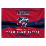 Liberty Flames House Flag Customized Brushed Streaks Red Best Selling