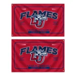 Liberty Flames House Flag Customized Ornate Border Red Best Selling
