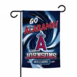 Los Angeles Angels Garden Flag Custom Swirl Vortex Blue Best Selling