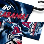 Los Angeles Angels Garden Flag Custom Swirl Vortex Blue Best Selling