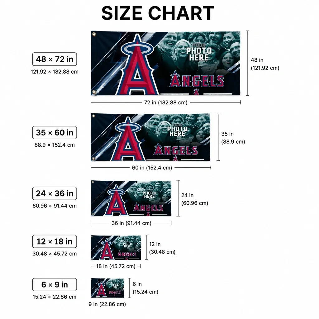Los Angeles Angels House Flag Custom Diagonal Stripes Blue High Quality Los Angeles Angels House Flag Custom Diagonal Stripes Blue High Quality