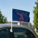 Los Angeles Angels House Flag Personalized Ornate Border Blue Best Selling