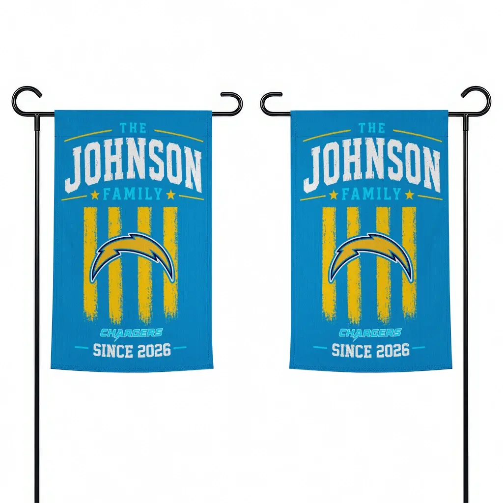 Los Angeles Chargers Garden Flag Custom Distressed Stripes Blue Fashion Forward Los Angeles Chargers Garden Flag Custom Distressed Stripes Blue Fashion Forward