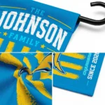Los Angeles Chargers Garden Flag Custom Distressed Stripes Blue Best Selling