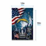 los-angeles-chargers-garden-flag-customized-icon-collage-blue-best-selling.webp