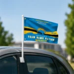 Los Angeles Chargers House Flag Customized Brushed Streaks Blue Best Selling