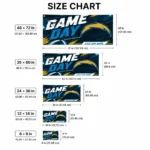 Los Angeles Chargers House Flag Personalized Action Streaks Blue Best Selling