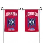 Los Angeles Clippers Garden Flag Custom Distressed Stripes Red Best Selling