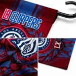 Los Angeles Clippers Garden Flag Custom Laurel Wreath Red Best Selling