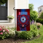 Los Angeles Clippers Garden Flag Custom Laurel Wreath Red Best Selling