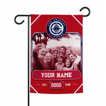 Los Angeles Clippers Garden Flag Custom Photo Frame Red Best Selling