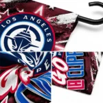 Los Angeles Clippers Garden Flag Personalized Glowing Star Red Best Selling