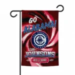 Los Angeles Clippers Garden Flag Personalized Swirl Vortex Red Best Selling