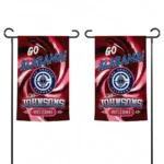 Los Angeles Clippers Garden Flag Personalized Swirl Vortex Red Best Selling