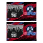 Los Angeles Clippers House Flag Custom Framed Photo Red Black Best Selling