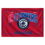 Los Angeles Clippers House Flag Customized Ornate Border Red Best Selling