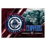Los Angeles Clippers House Flag Personalized Diagonal Stripes Red Best Selling