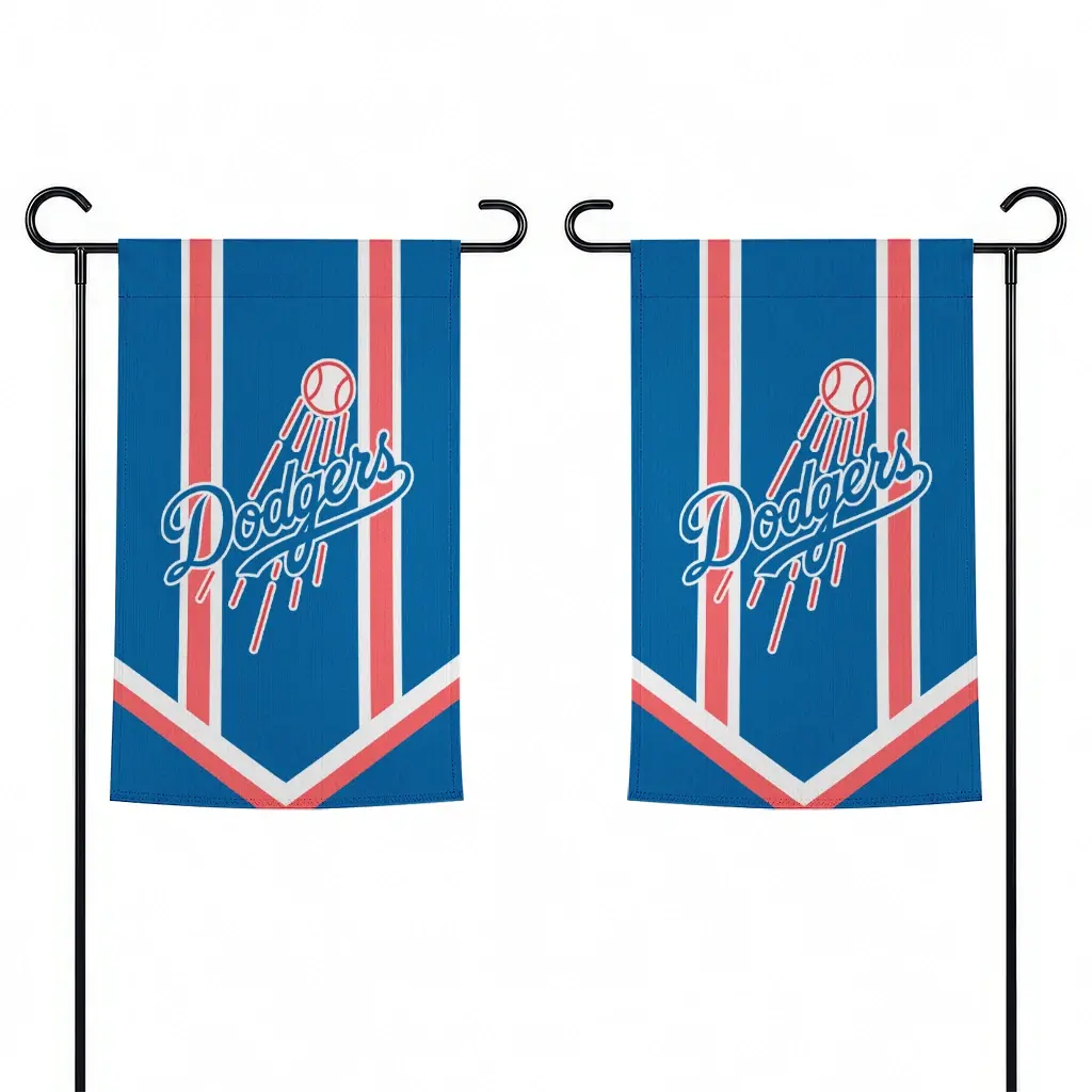 Los Angeles Dodgers Garden Flag Custom Chevron Stripes Blue Fashion Forward Los Angeles Dodgers Garden Flag Custom Chevron Stripes Blue Fashion Forward