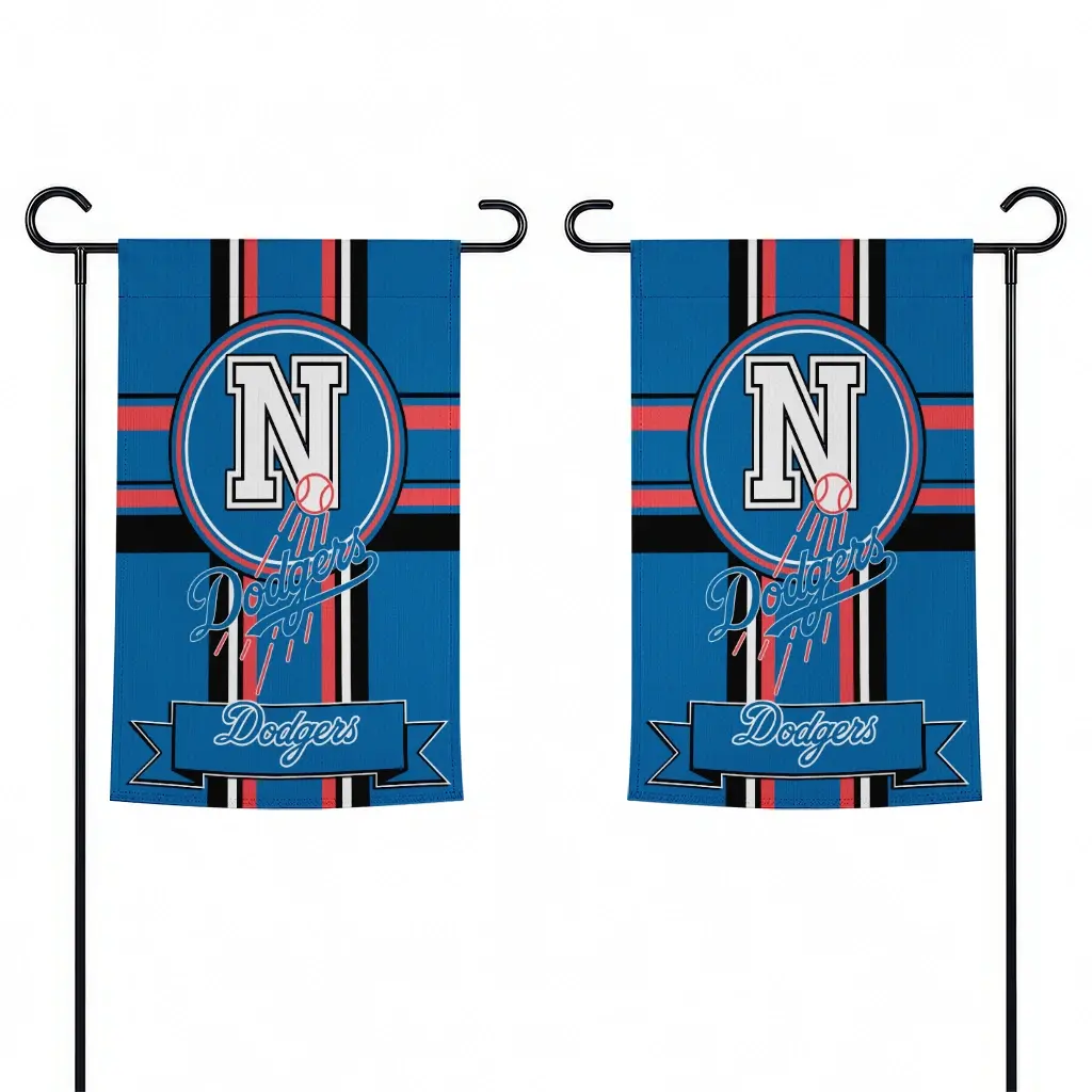 Los Angeles Dodgers Garden Flag Custom Circle Medallion Blue Fashion Forward Los Angeles Dodgers Garden Flag Custom Circle Medallion Blue Fashion Forward