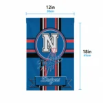 Los Angeles Dodgers Garden Flag Custom Circle Medallion Blue Best Selling