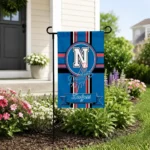Los Angeles Dodgers Garden Flag Custom Circle Medallion Blue Best Selling