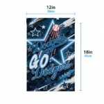 Los Angeles Dodgers Garden Flag Customized Glowing Star Blue Best Selling