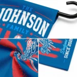 Los Angeles Dodgers Garden Flag Personalized Distressed Stripes Blue Best Selling
