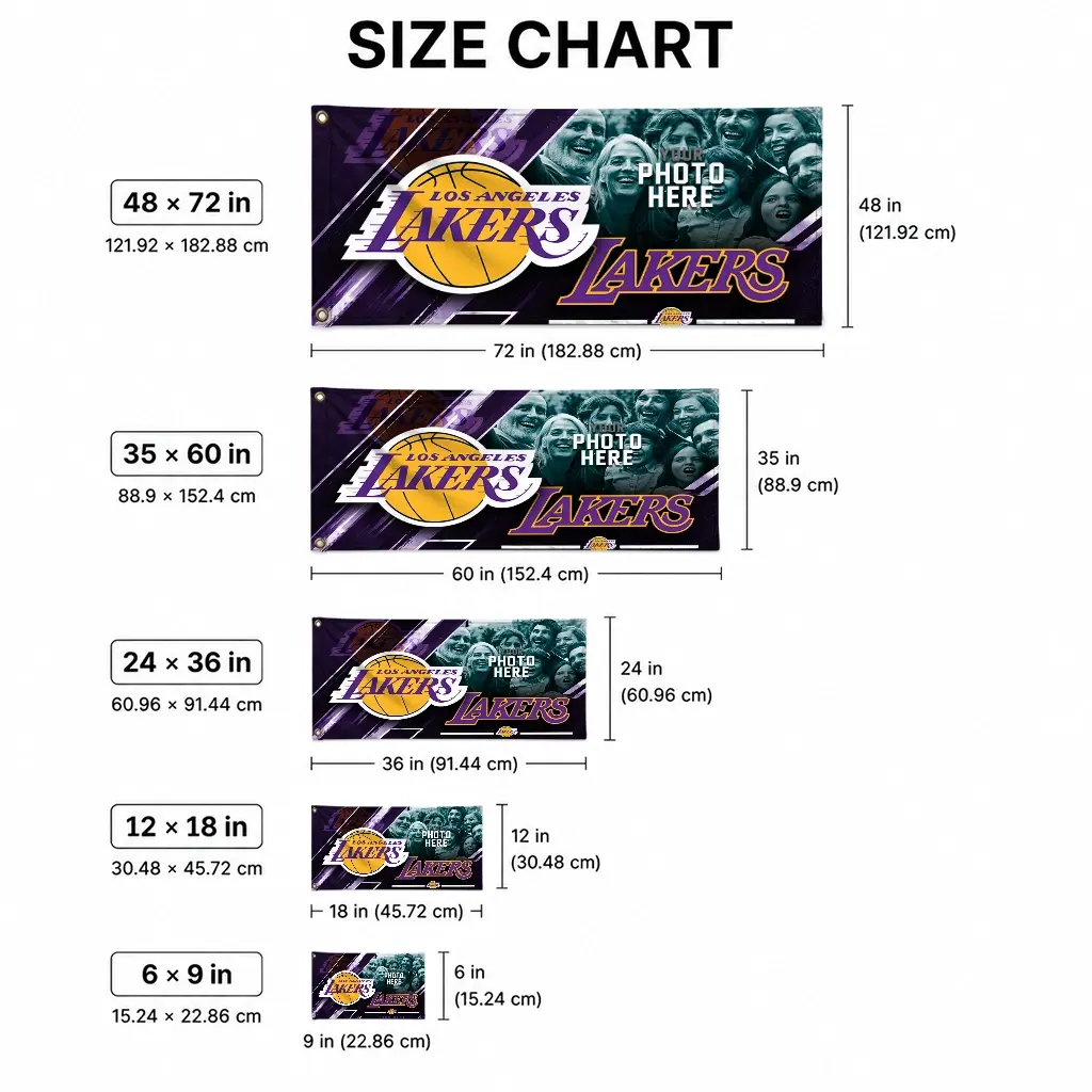 Los Angeles Lakers House Flag Custom Diagonal Stripes Purple High Quality Los Angeles Lakers House Flag Custom Diagonal Stripes Purple High Quality